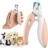 Ginalaia Cat Dog Pet Nail Clippers with Light, Llluminates Cat Dog Nails or