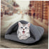 Pet Cave Sleeping Bag, Doggie Bed for Small Tiny Dogs, Cotton Nest for All Seasons