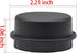 Golf Cart 2Pcs Front Hub Dust Cap Cover, Fits Club Car 2003-Up DS, 2004-Up Precedent, 2018-Up Tempo
