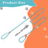 Slip Leads for Dogs, 5 FT Lightweight Rope Leash for Medium Dogs, No Pull Training Leash, Quick Put On and Take Off