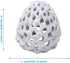 Bingche 3pcs Shrimp Dome Hiding Habitat Aquarium Beta Fish Tank Tunnel Hole Decoration Accessories