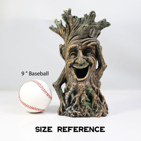 Fish Tank Accessories, Hollow Tree Trunk Aquarium Decorations for Betta Hideout Caves