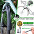 RBRL Quick Release Bike Fender Set, Adjustable Full Cover Bicycle Fenders for Gravel and Road Bikes, 28''