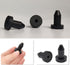 Pack Kayak Drain Plug Scupper Plugs - Compatible with Sun Dolphin Kayaks, Black