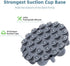 Jaoul Slow Feeder Dog Bowls Insert, Puzzle Feeder with Octopus Suction Cups, Medium (4.72 inch), Grey