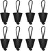 LIXADA Universal Kayak Scupper Plug Kit for Canoe Drain Holes - 4/6/8 Packs