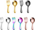 BEIDUOYANG 2 Set Pieces Alternative Color Fork And Spoon Compact Cutlery Travel Friendly Cutlery Supplies For Camping