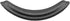 Profile Designs Ergo Injected Armrest Kit, Black, 4 x 4.5 x 2"