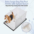 MEEXPAWS Large Dog Pee Pad Holder with Splash Guard, Foldable Liner Base 33'' x 23'', Indoor Dog Potty Enclosure