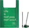 KropBom 60 Count Extra Large Dog Poop Bags for A&H Swivel Bin Pooper