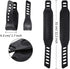 (1/2in Exercise Pedals, Anti Slip Strip Pattern for Stationary Bikes - Portable with Adjustable Strap Thread)