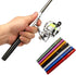 Mini Pen Fishing Pole Kit with Spinning Reel
