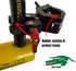 U-Lock Holder/Clamp for Kryptonite and Other U-Locks, All Metal, Heavy Duty Use, Ultra Quiet Ride, Holds up to 5 Lbs