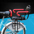 Wing Enterprises 50Kg Child Bicycle Seat Rear Mounted, Metal Bike Seat Back Mount Safety Baby Carrier Seat with Cushion
