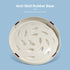 Slow Feeder Bowl for Cats and Small Dogs - Cilkus Fish Pool Design, Dishwasher Safe, Green