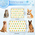 imiBBWQu Summer 27" 22" Cooling Pad Easter Eggs Cooling Crate Mat for Dogs Washable Pad for Dogs Pet Bed Fluffy Cat Bed