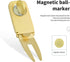 6 1 Mile High Life Golf Divot Tool and Ball Marker, Golf Cigar Holder, Magnetic Golf Cart Cigar Holder Clip, in Golf