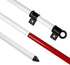 KINGTOP Golf Flagstick 6ft, Portable Five-Section Design for Backyard Practice Putting Green and Driving Range Golf Pin