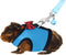 Rypet Ferret Harness and Leash, Soft Mesh Small Pet Harness with Safe Bell for Guinea Pig & Hamster
