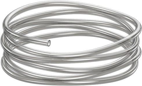 Pawfly Aquarium Airline Tubing 6.5 Feet, Standard 3/16" Black Kink-Resistant PVC Hose for Fish Tank Air Pump
