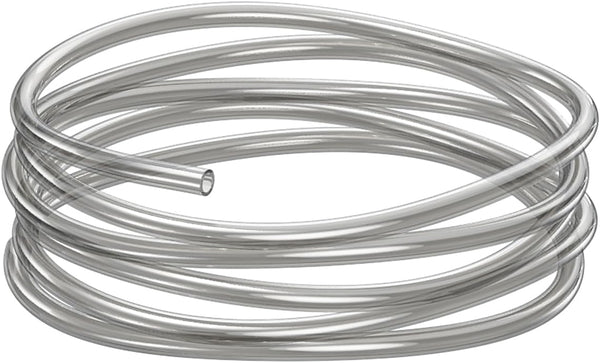 Pawfly Aquarium Airline Tubing 6.5 Feet, Standard 3/16" Black Kink-Resistant PVC Hose for Fish Tank Air Pump