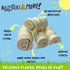 6 Inch (6" 3 Count) BULLYSTICKS & MORE Beef Cheek Rolls for Dogs Extra Thick - - Beef Cheek Bones for Dogs - Dog