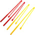 Fishing Game Replacement Rods – 4-Pack, Lightweight Plastic Poles for Kids Fishing Toy Sets