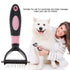 Fdit Pet Comb - 2 Sided Professional Knot Comb Brush for Dog Cleaning, Hair Removal, Grooming Tool