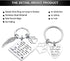 Oubaka Pet Memorial Keychain Gift, Remembrance Keychain for Pet Loss Sympathy