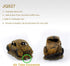 Boxtech Aquarium Decorations - Resin Ornament Imitation Car Wreck for Fish Tank with Air Bubble Stone
