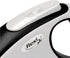 Flexi New Comfort Model Leash, Sturdy Strap, Adjustable Handle for Sizes M and L, 26 ft, Made in Germany, Black