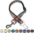 Blueberry Pet Dog Leash & Puppy Essentials: Adjustable Dark Green/Pink 3M Reflective Multi-Colored Stripe Dog Seat