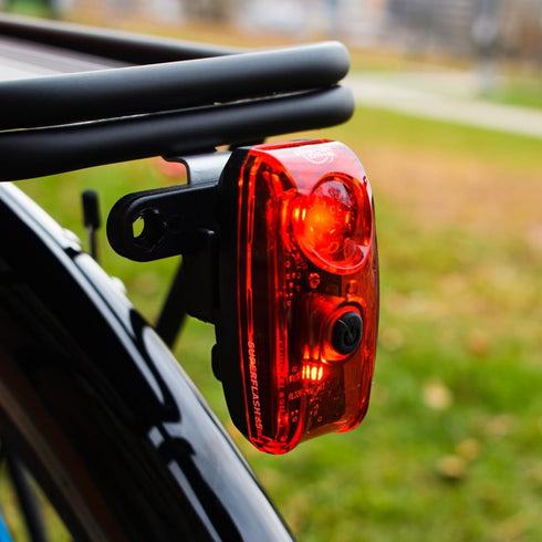 Planet Bike Superflash 65 Bike Tail Light - Red/Black Color