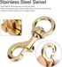 Brass Hook Lobster Clasps, Cat Dog Traction Leash Clips, Pet Leash Rope Clasps
