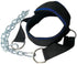 Padded Neck Training Head Harness with Chain for Weight Lifting Chin & Neck Exerciser