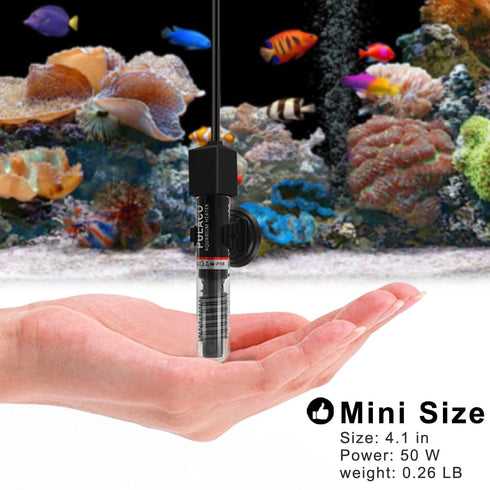 PULACO Small Aquarium Betta Heater (PL-168 50w).
