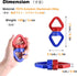 TRIWONDER Swing Swivel 30kN Micro Rotator Safety Device - Hanging Accessory for Children's Swing, Rock Climbing, Aerial