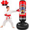 SHZYGQ Inflatable Punching Bag for Kids, 65 Inch Kids Punching Bag with Gloves