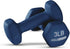 HolaHatha Neoprene Dumbbell Weight Set with Rack, 2, 3, 5, 8, and 10 Pound for Home Exercises