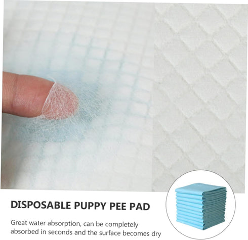 BATHVEVE 10Pcs Disposable Pet Pads Incontinence Pads for Elders Changing Mats Absorbent Multi Use for Diapers Menstrual