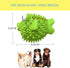 Dog Toy for Aggressive Chewers, Tough Natural Rubber with Squeaker & Crinkle Paper, Durable Teeth Cleaning Toys