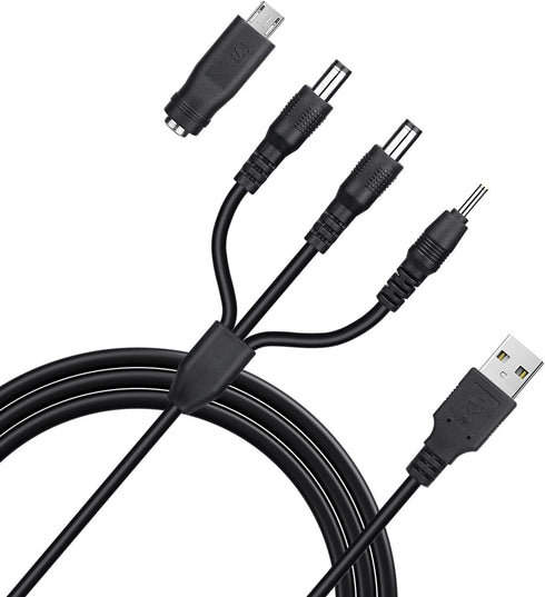 Shock Collar Charger Replacement for Petrainer, NBJU, and PATPET Training Collars, 4 in 1 USB Charging Cable