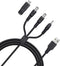 Shock Collar Charger Replacement for Petrainer, NBJU, and PATPET Training Collars, 4 in 1 USB Charging Cable