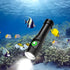 Scuba Diving Flashlight, 10000 Lumen IPX8 Waterproof Snorkeling Light, Rechargeable with 3 Modes