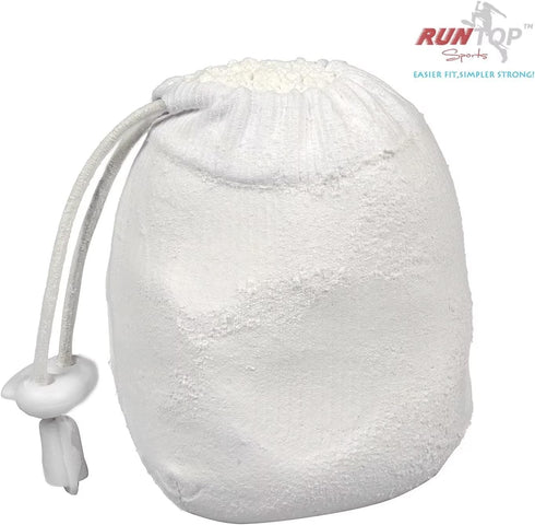 RUNTOP 2.4OZ Refillable Magnesium Carbonate Powder Gym Chalk Ball Bag for Weightlifting, Cross Fitness, Rock Climbing