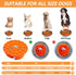 Slow Feeder Dog Bowls Insert - Soft Silicone Bowl for Small, Medium & Large Dogs