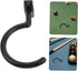 Happyyami Replaceable Billiard Cue Hanger Rack Hook for Pool Table Side Hook for Snooker Accessories Easy to Install
