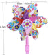 Girl Toys Outdoor Kids Toys, Bicycle Windmill Playset Accessories, Mini Child Flowers Red Baskets