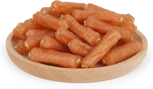 MON2SUN Dog Treats, Soft & Chewy Chicken Sausage for Dogs, Grain-Free &
