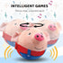 Geojec Toy,2026 Interactive Dog Toys,Active Moving Pet Plush New shaking dog ball pig dog toy Interactive Dog Ball
